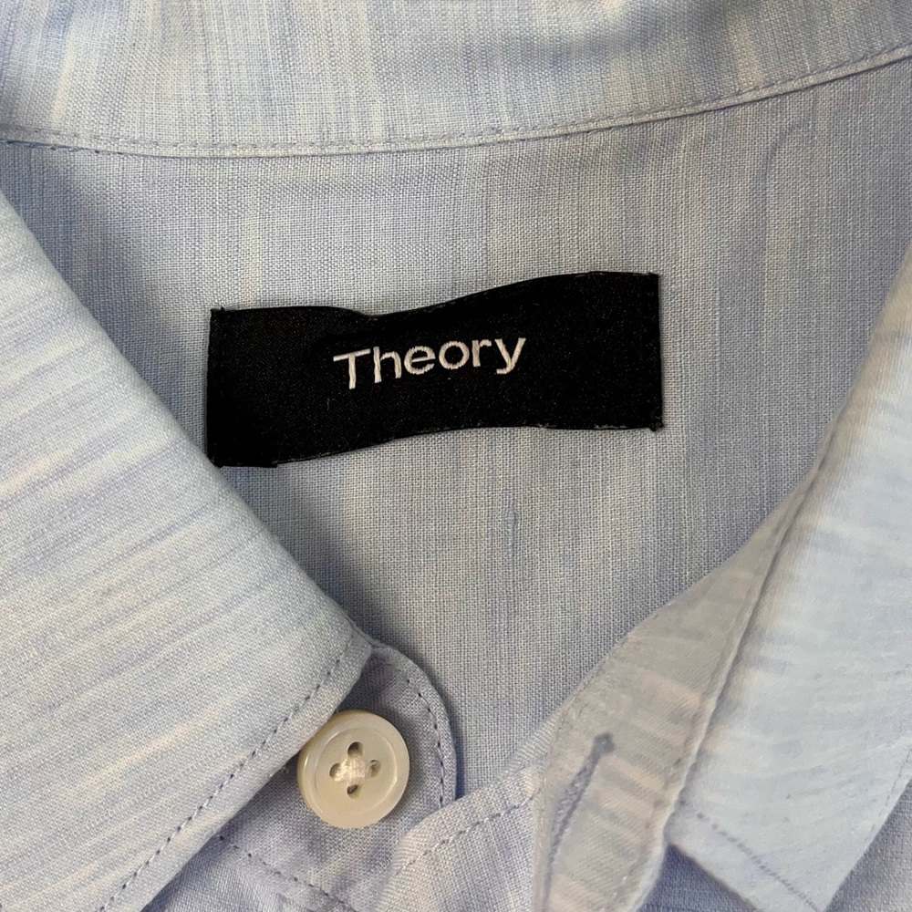 Theory Size L Button Down. Barely Worn. - image 2